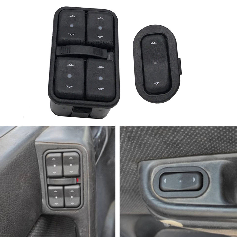 Car Styling Electric Power Master Window Control Switch Lifter Button For VAUXHA