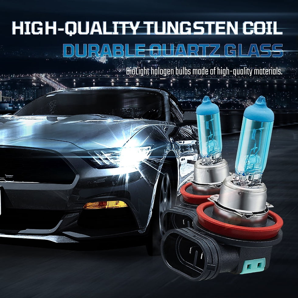 Thumbnail: H11 Halogen Headlight Bulb/Fog Light 12V 55W Xenon White 5000K Light Headla..