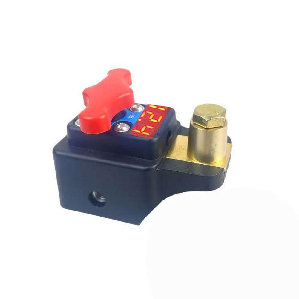 Power-off Switch12V/24V Universal With Digital Display Car Battery Terminal Anti