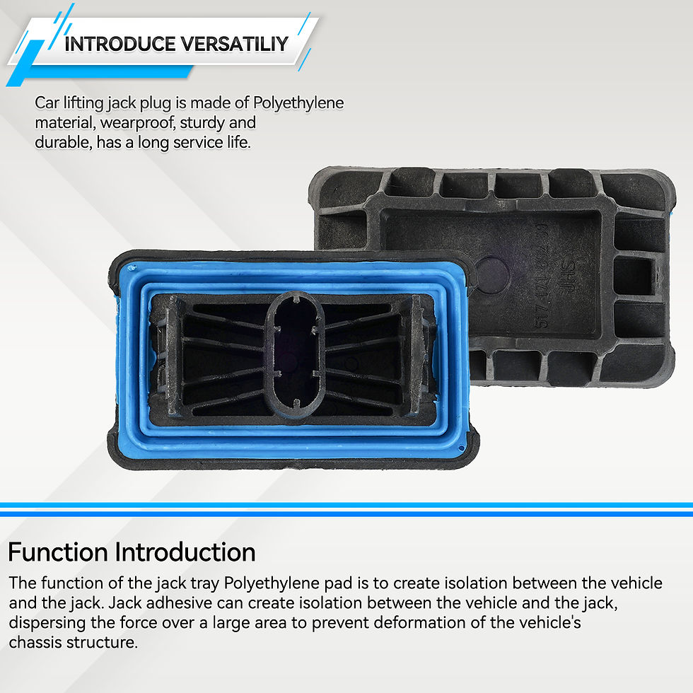 Thumbnail: 1/4pcs 51717189259 Under Car Jack Lift Jacking Point Support Pad Plug Block Cove