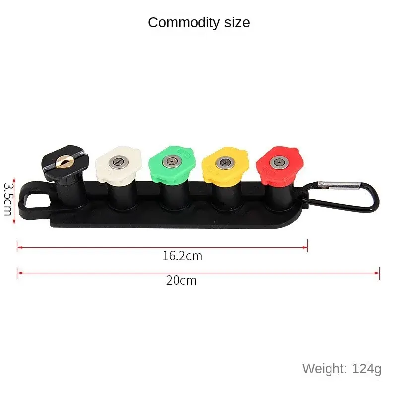 Thumbnail: Pressure Washer Spray Nozzle Holder Conveneint Lightweight Washer Spray Washer L