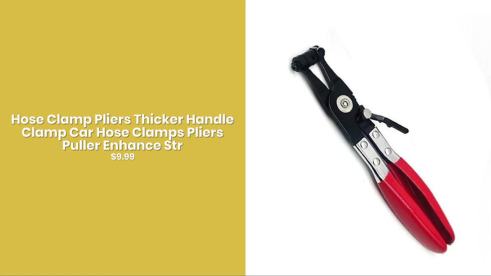 Thumbnail: Hose Clamp Pliers Thicker Handle Clamp Car Hose Clamps Pliers Puller Enhance Str
