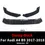Thumbnail: 3Pcs Front Bumper Lip Splitter Chin Modification Protector For Audi A4 B9 2017-2