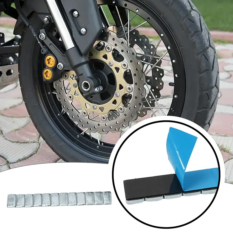 Thumbnail: 1pcs 60g 5g/10g Iron Wheel Balance Weight Tire Adhesive Tyre Balancer Wheel Bloc