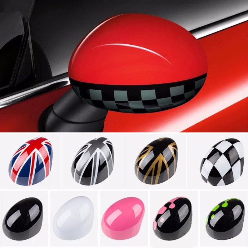 Door Rear View Mirror Covers Stickers Car-styling For Mini Cooper S Clubman Coun