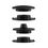 Thumbnail: Universal Car Floor Mat Anti-Skid Fixer Grips Double Layer Fixed Clips Set Arpet