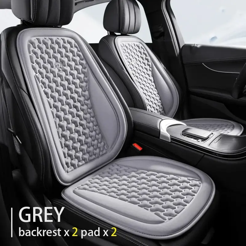Thumbnail: Car Seat Cover Summer 3D Breathable Ice Silk Car Seat Cushion Convex Design Auto