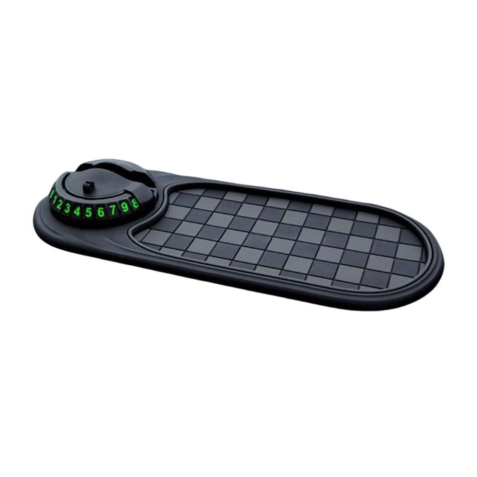 Thumbnail: 2 in 1 Dashboard Anti Slip Mat with Phone Mount 360-Degree Rotation Car Phone Ho