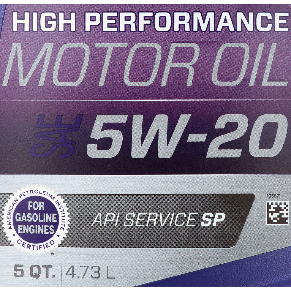 Thumbnail: Royal Purple High Performance Motor Oil 5W-20 Premium Synthetic Motor Oil, ..