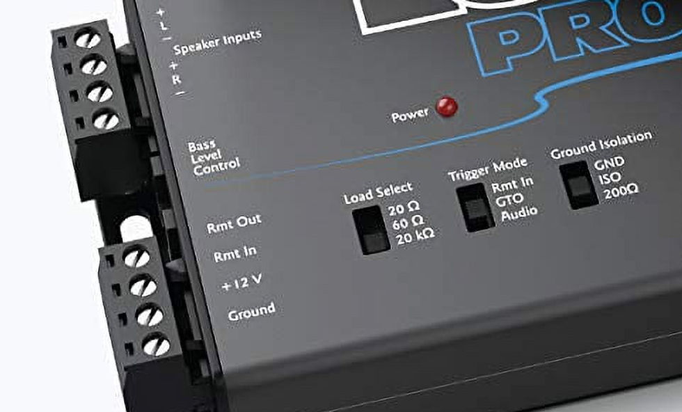 Thumbnail: AudioControl LC2i PRO 2-Channel Line Output Converter with Impedance Mat