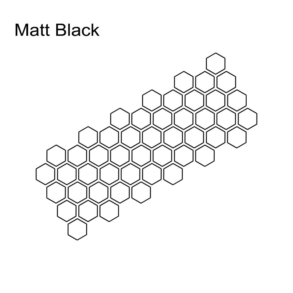Thumbnail: Car Graphics Honeycomb Open Style Sticker Auto Decor Tuning Car Side Sticker For