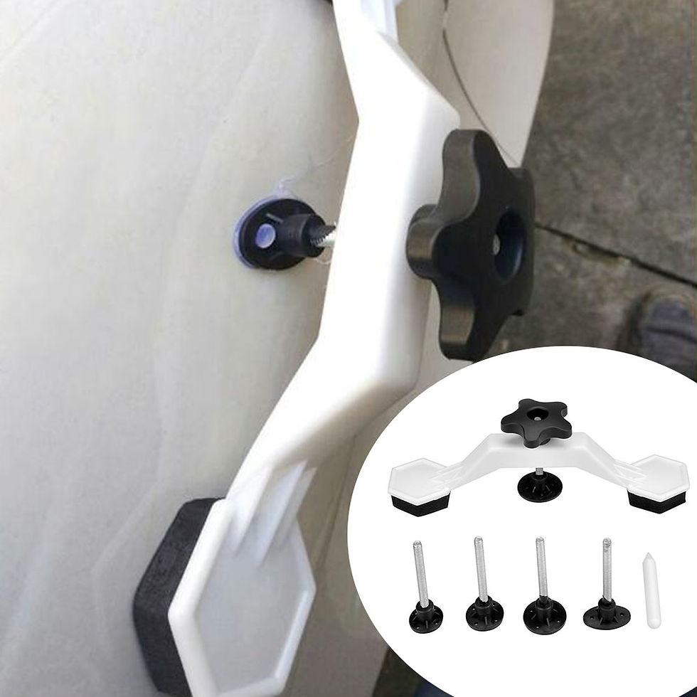 Thumbnail: Professional Paintless Car Dent Repair Tool Bridge Dent Puller Body Damage Fix T