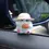 Thumbnail: New Car Ornaments Cute Hamster with Straw Hat Decoration Center Console Decorati