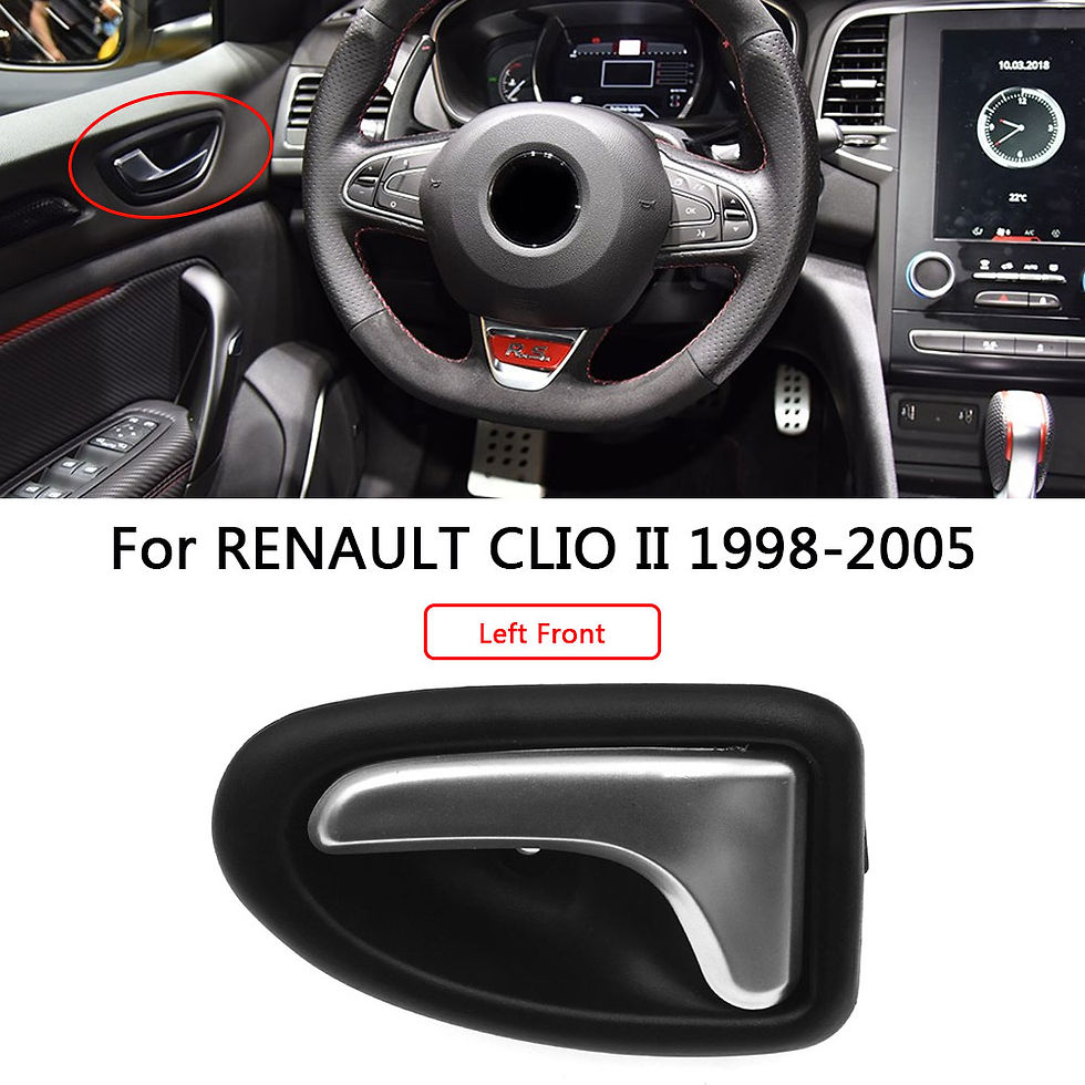 Thumbnail: Car Interior Internal Door Handle Chrome Car Interior Door Handle Cover Trim for