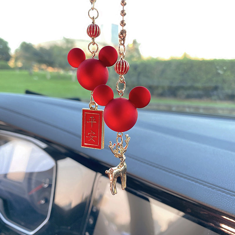 Thumbnail: New car pendant crystal gourd car with decorative pendant net red creative car r