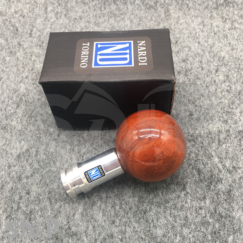 Thumbnail: Car Real Wood Gear Shift Knob JDM Manual Gear Lever Knob Peach Wood Gear Shift K
