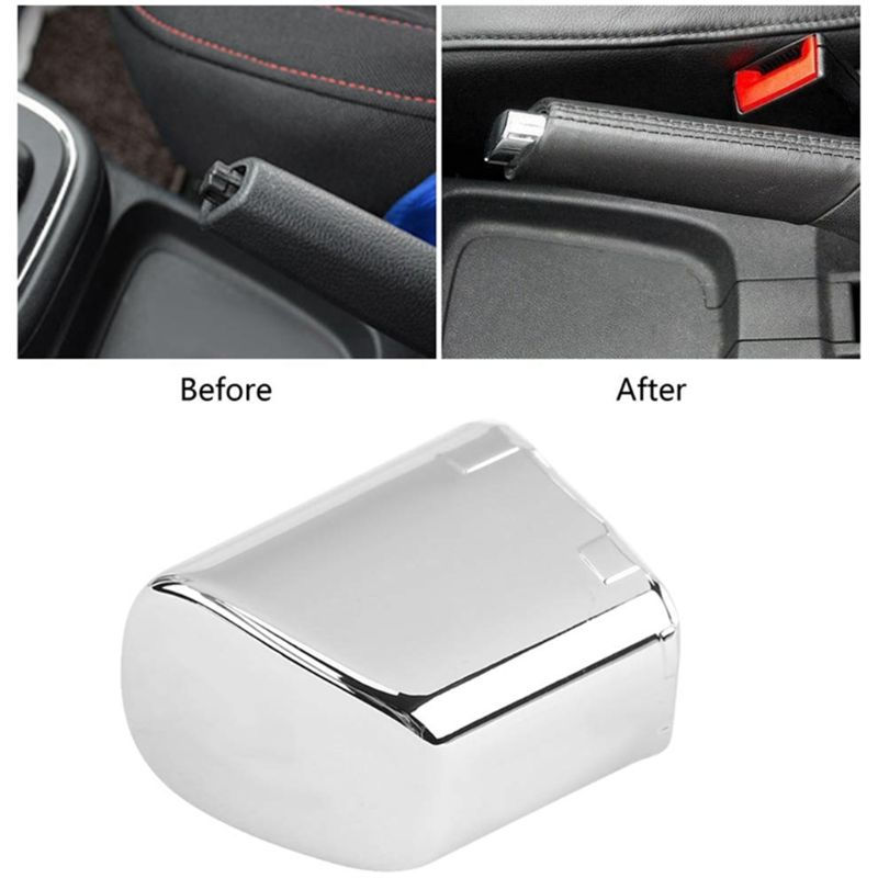 Thumbnail: Car Handbrake Lever Cover – Mini Decorative Parking Button Shell Protector (E)