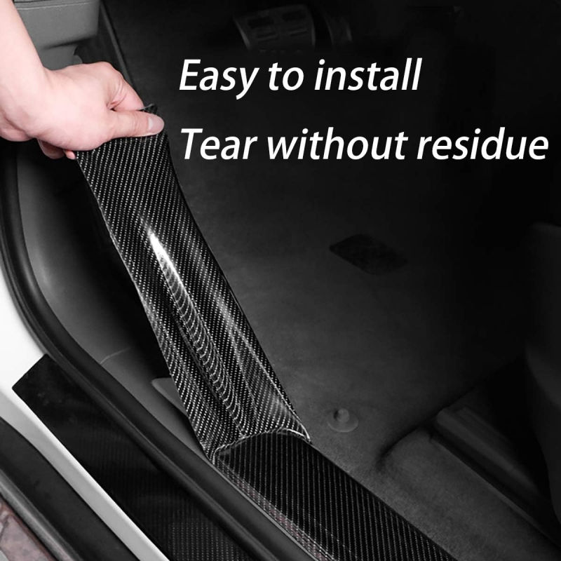Thumbnail: Black Matte Car Vinyl Sticker 5D Carbon Fiber Film Waterproof Car Styling Wrap R
