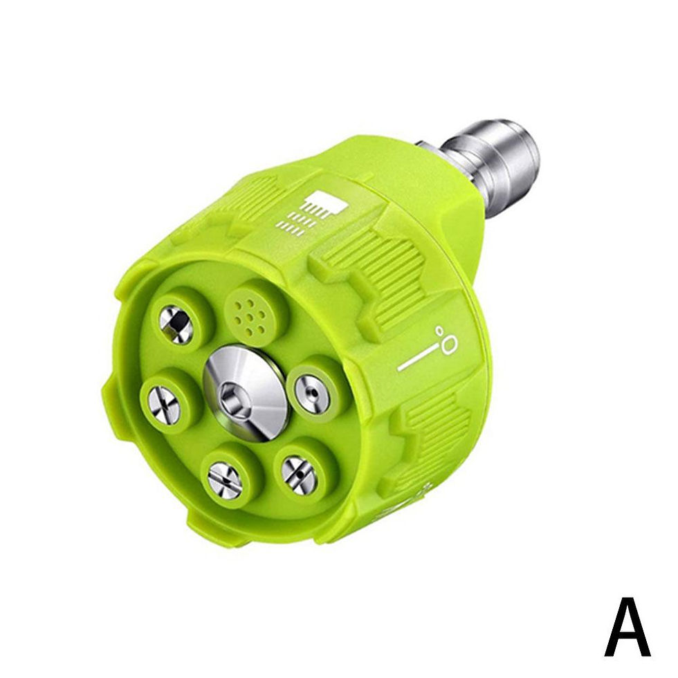 Thumbnail: 6 in 1 Power Washer Nozzle's,With 1/4 Inch Quick Connector,0 15 25 40 Degree Rot