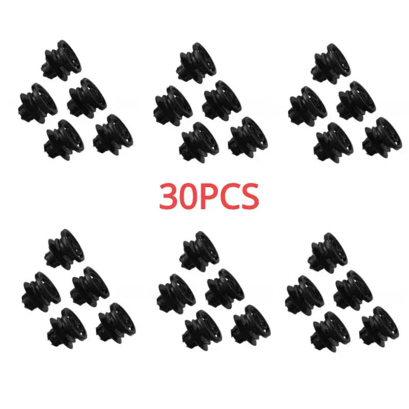 Thumbnail: 30Pcs Car Door Panel Card Trim Clips Interior Auto Fastener Clip Retainers For V