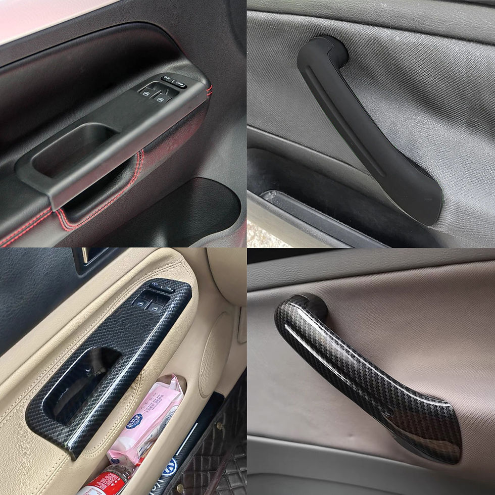 Thumbnail: LHD Car Window Switch Cover Panel Door Pull Grab Handle Replacement For Volkswag