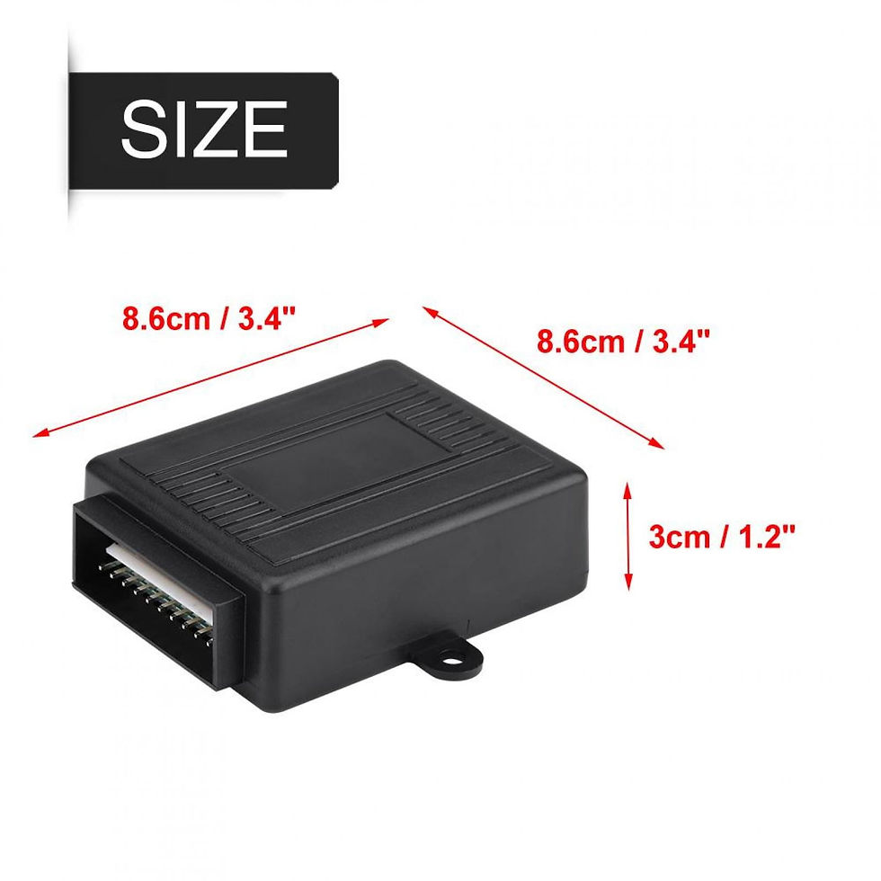 Thumbnail: Fdit Remote Car Starter Car Alarm System, Keyless Entry System, Keyless Ent..