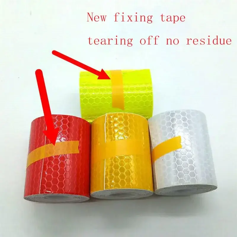 3m Car Reflective Tape Auto Safety Warning Sticker Reflector Protective Tape Str