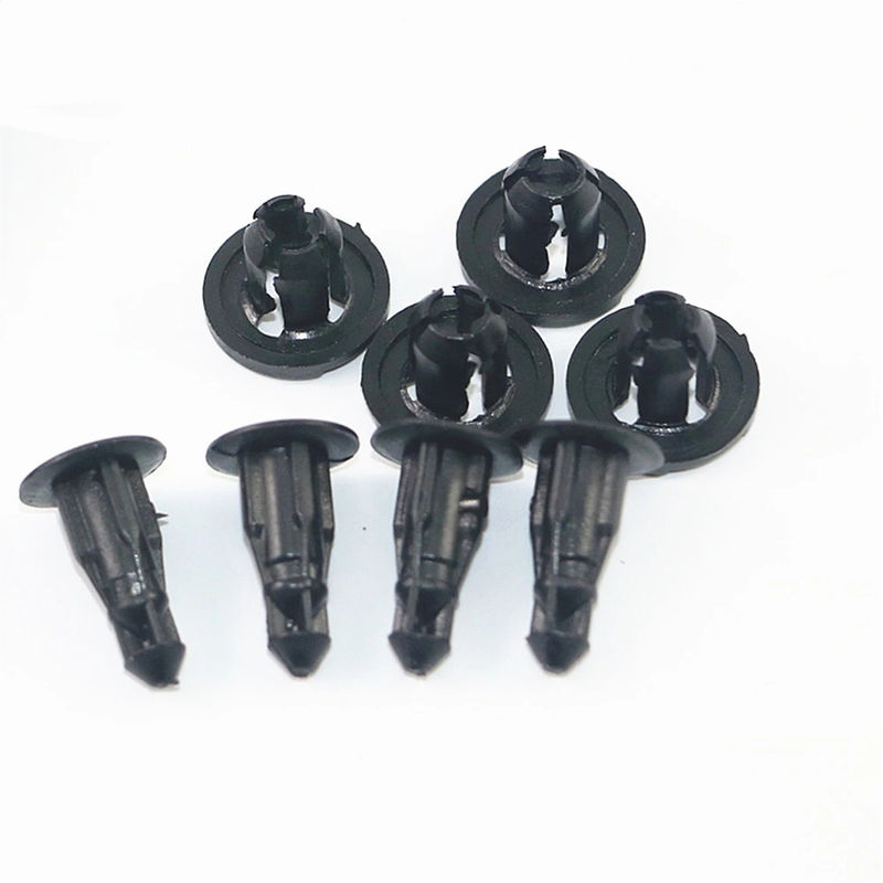 Thumbnail: 10/20/50pcs 8mm Diameter 8mm Black Vehicle Car Bumper Door Panel Fender Liner Cl