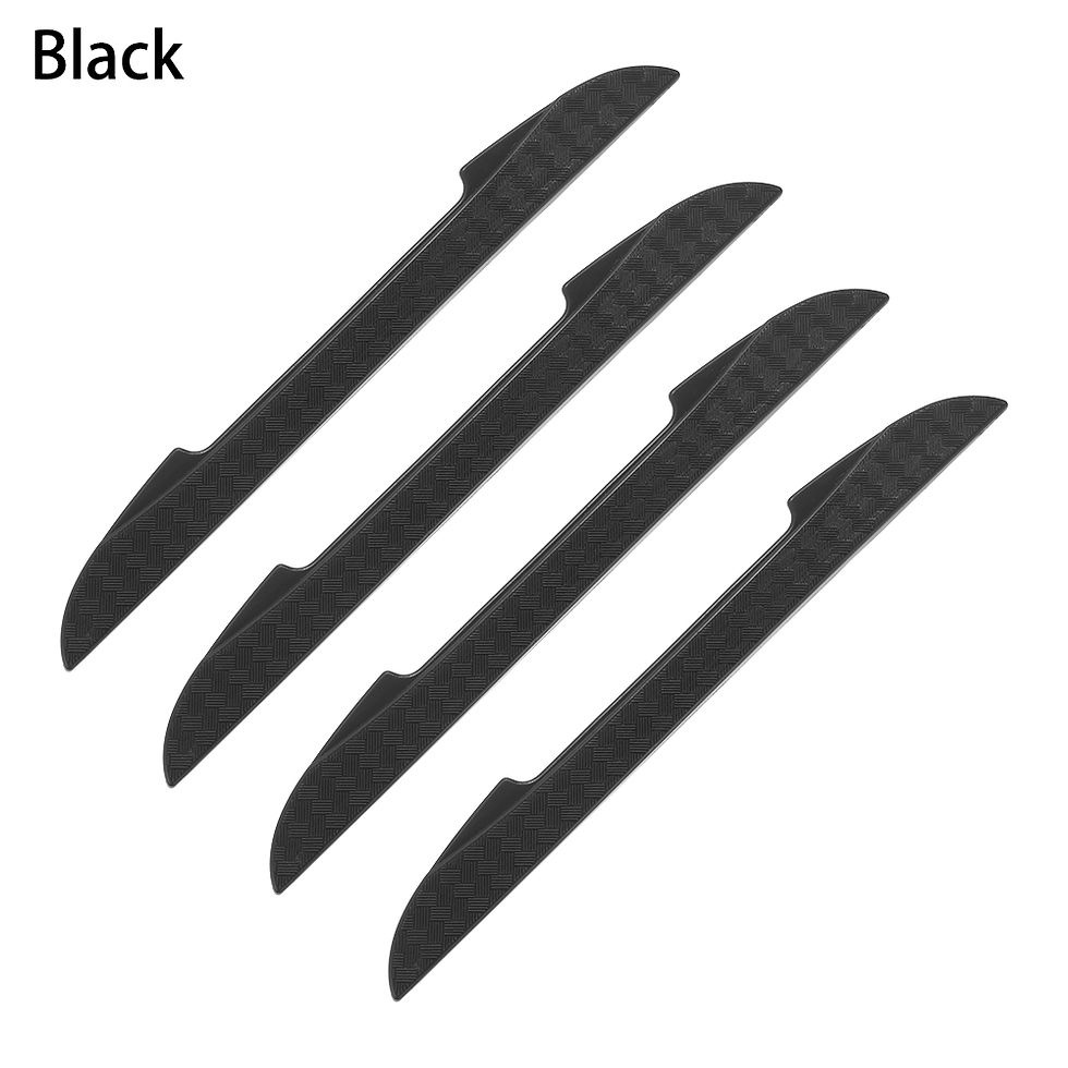 Thumbnail: New 4PCS Protective Strip Car Side Door Edge Protector Scrape Guard Bumper Guard