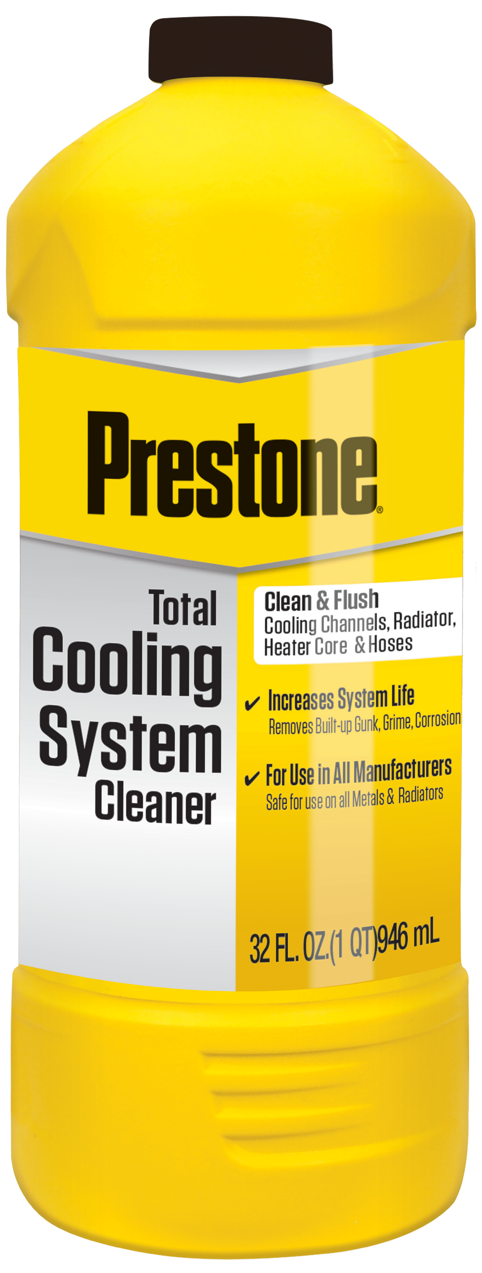 Prestone Total Cooling System Cleaner, Use in All Manufacturers - 32OZ