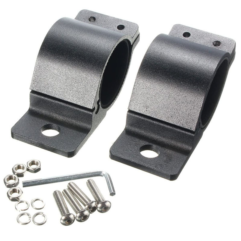 LED Work Light Horizontal Bar Tube Lamp Holder Bracket for Offroad Car SUV Truck