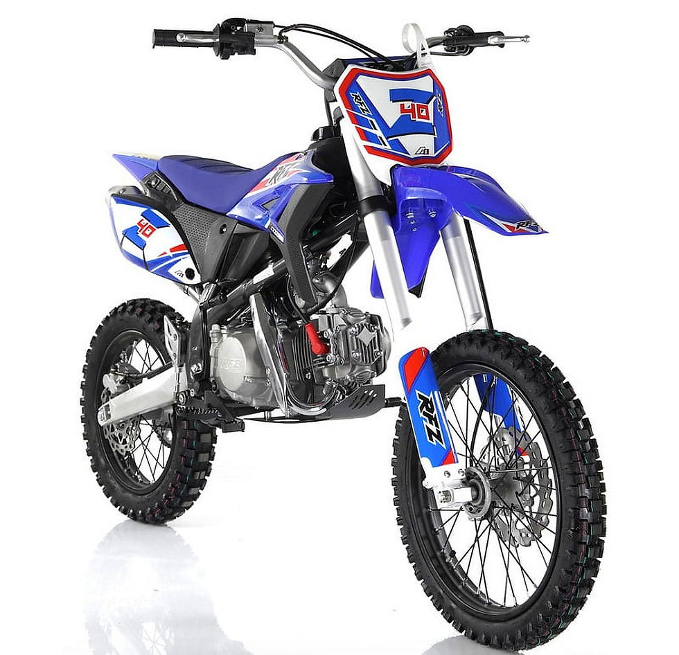 Thumbnail: Apollo RFZ 140 Z40 Dirt Bike 140cc Mid-Size New Dirtbike w/Manual Youth / K..