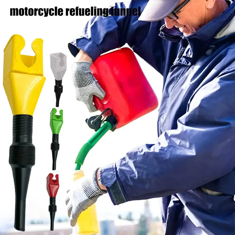Universal Plastic Multi-Function Wide Mouth Large Funnels Flexible Draining Tool