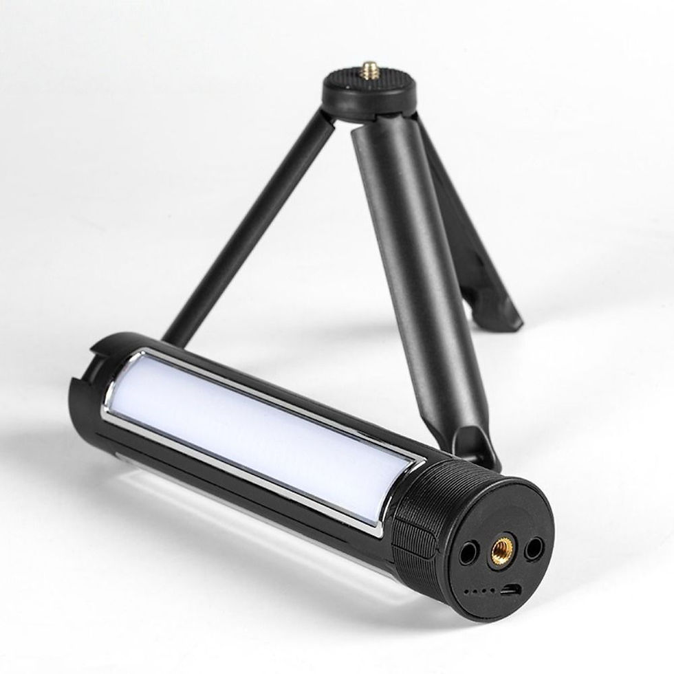 Thumbnail: 162 LED LED Emergency Floodlight Rechargeable 15 Modes Folding Work Lamp 3 Color