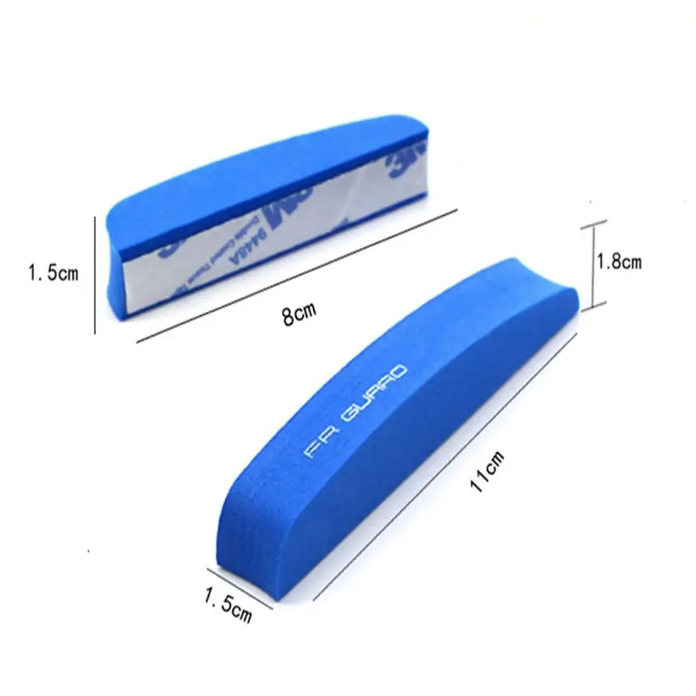 Thumbnail: 4Pcs Car Door Bumper Strips Edge Guards EVA Foam Anti-Collision Strip Car Door G