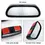 Thumbnail: 360Degree Stick On Blind Spot Mirror Car Reverse Parking Wide Angle Convex Rear