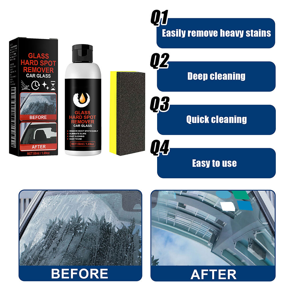 Thumbnail: Car Windshield Oil Film Removing Paste Set Glass Polishing Coating Rainproof Ant
