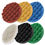 Thumbnail: Buffing & Polishing Pad Kit with 6 - 6.5" Grip Pads; 5 Waffle Foam & 1 Wool..