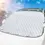 Thumbnail: Magnetic car windshield Snow Frost 5/9 magnet sunshade Waterproof winter snow sh