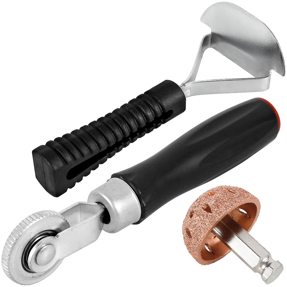 Thumbnail: Tire Repair Patch Tools Wear-Resistant Tire Patch Roller Tool Tungsten Steel Buf