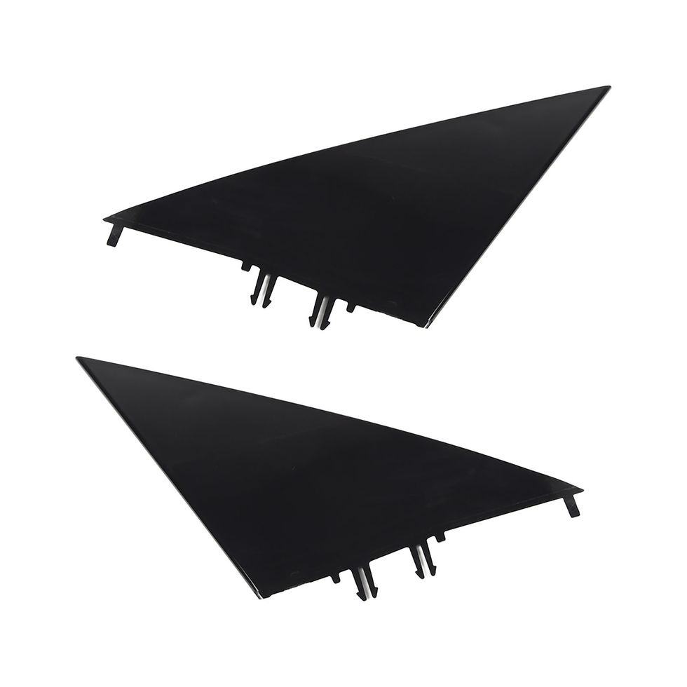 Thumbnail: Rearview Mirror Triangle Plate Side Door Mirror Triangle Molding Panel Cover Rep