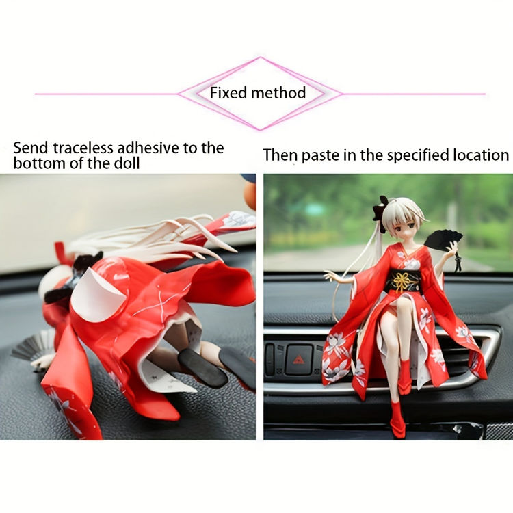 Thumbnail: Japanese Anime Cute Action Figure Decorations Home And Car Decoration Beautiful