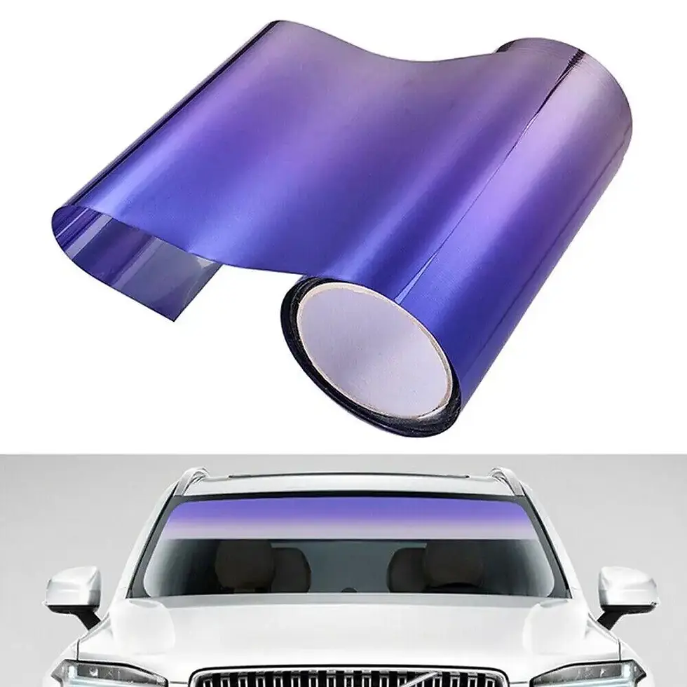 Thumbnail: Universal Car Solar Window Tint Film Heat Insulation Color Changing Film Sun Sha