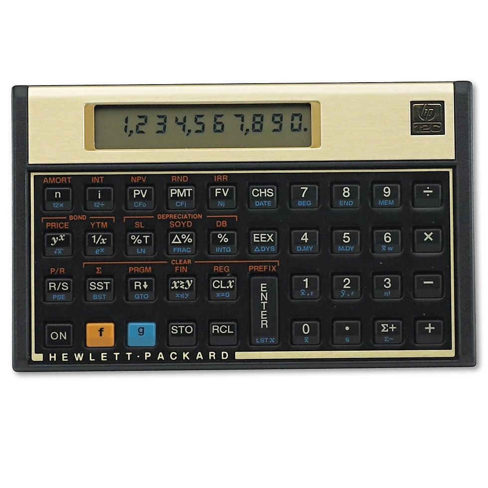 Thumbnail: HP 12C Financial Calculator 10-Digit LCD