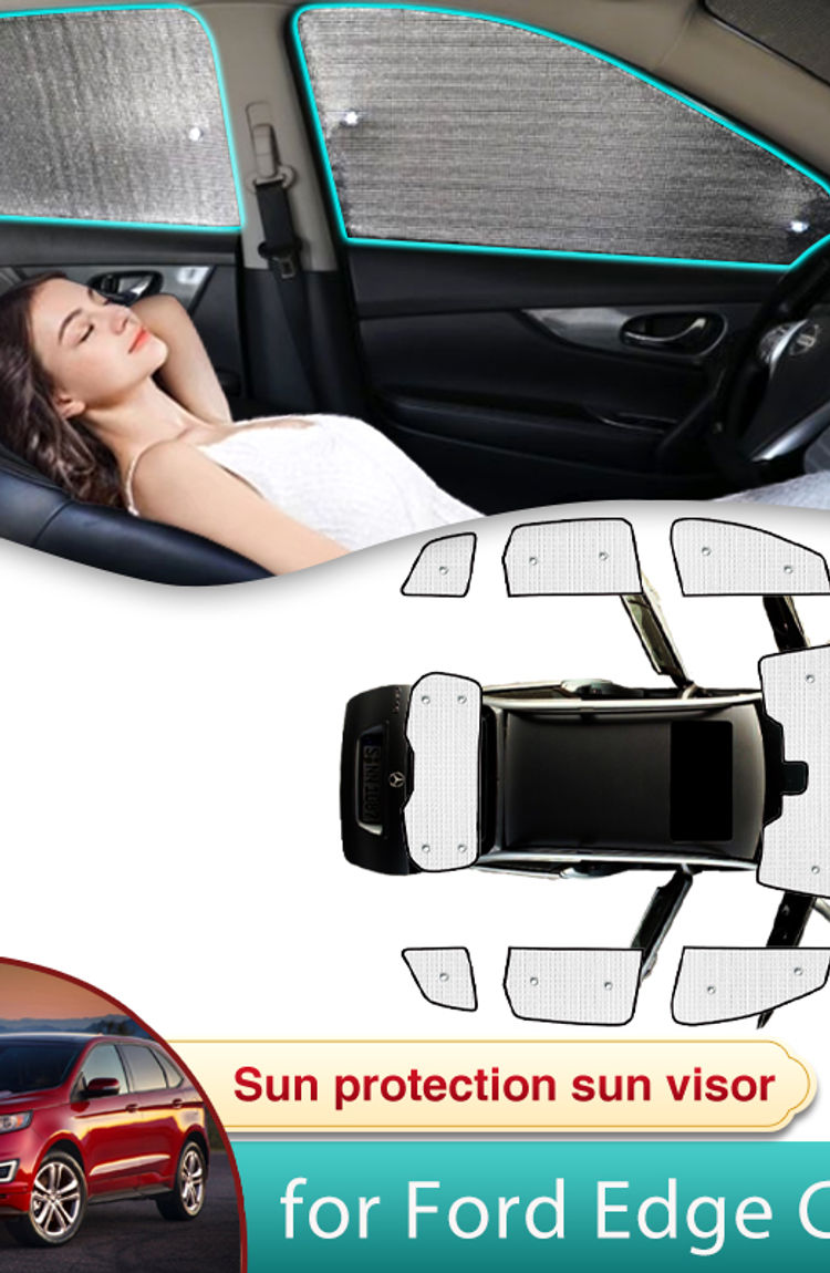 Full Car Sun Shade for Ford Edge CD539 Endura MK1 2015 2016 2017 2018 2019 2020