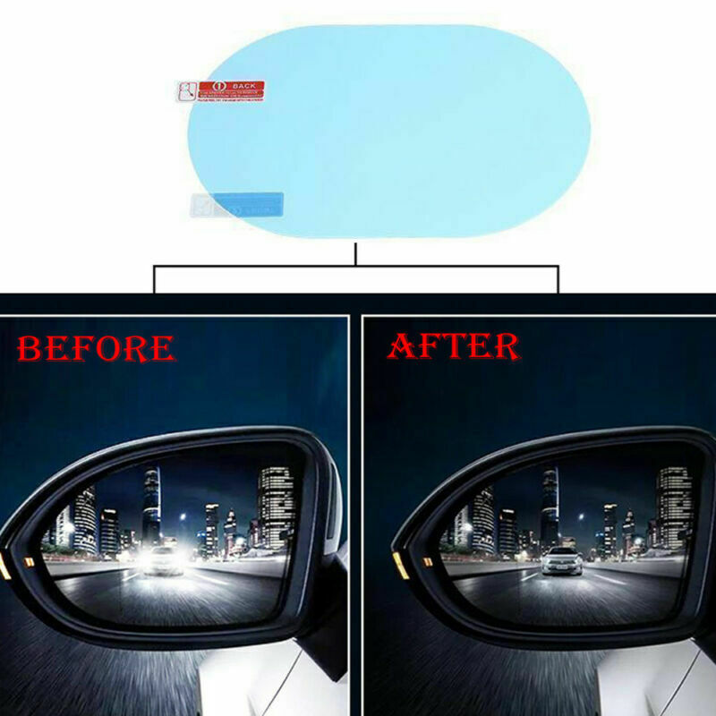Thumbnail: 2Pcs Car Rainproof Clear Film Rearview Mirror Protective Anti Fog for Renault Cl