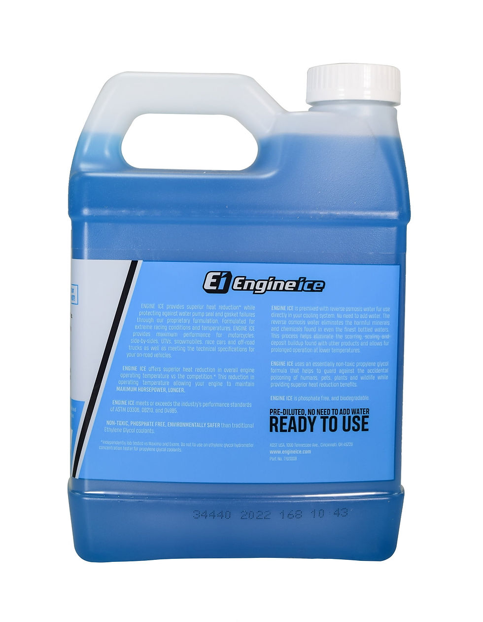 Thumbnail: Engine Ice TYDS008 High Performance Coolant, 0.5 Gallon - Optimal Cooling, ..