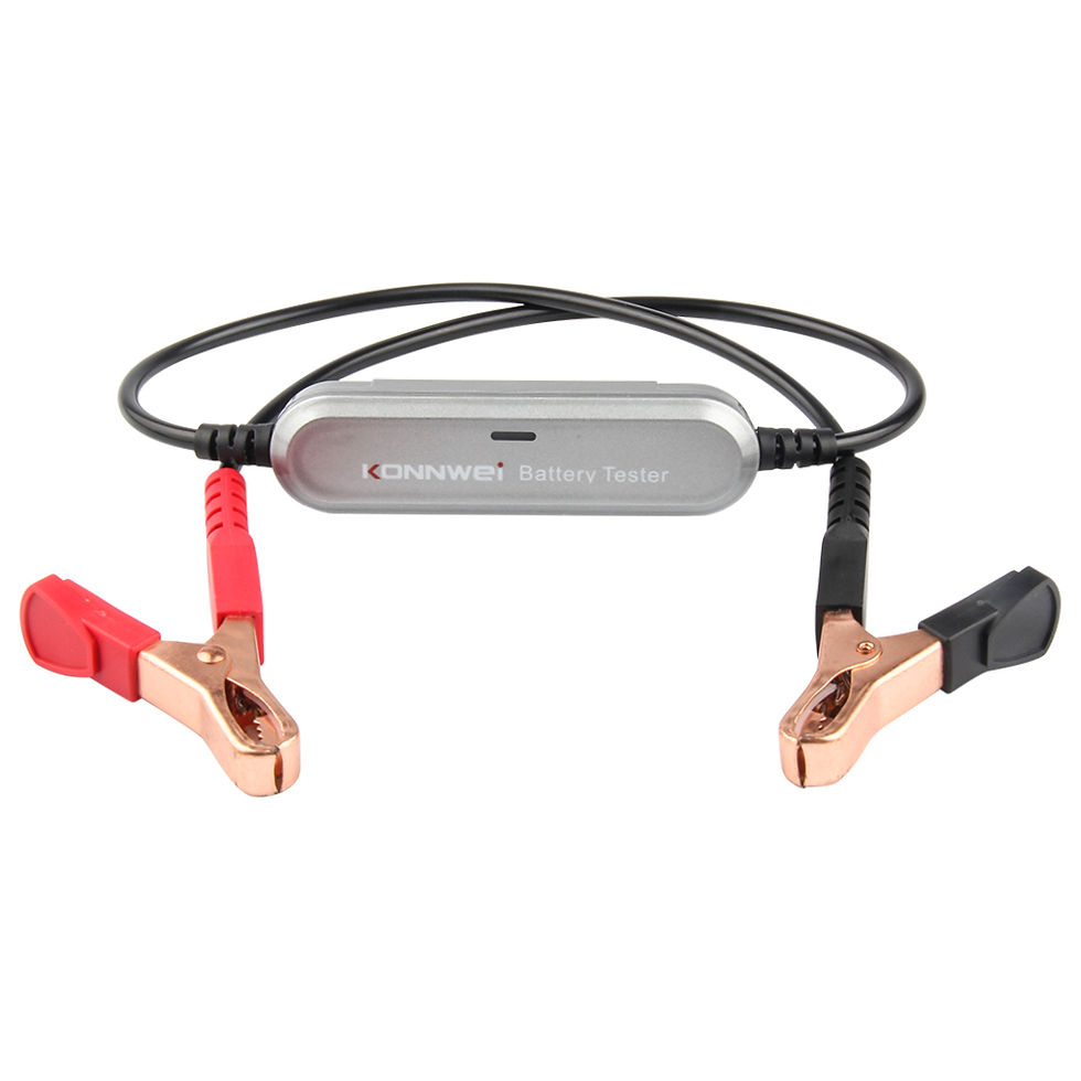 Thumbnail: KONNWEI BK100 Bluetooth 5.0 Car Motorcycle Battery Tester 6V 12V Battery Monitor