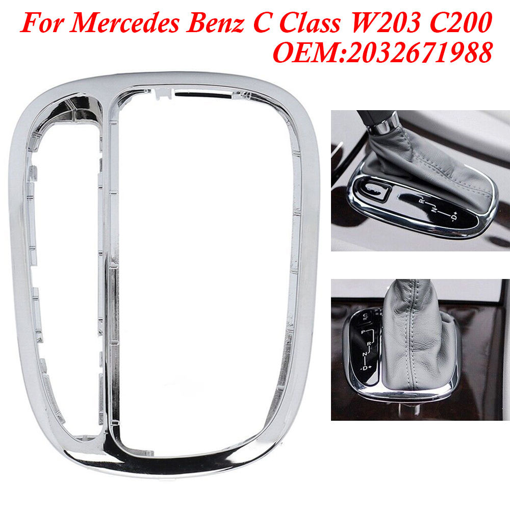 For Mercedes Benz C Class W203 C200 C230 2032671988 Center Shifter Trim Cover Be