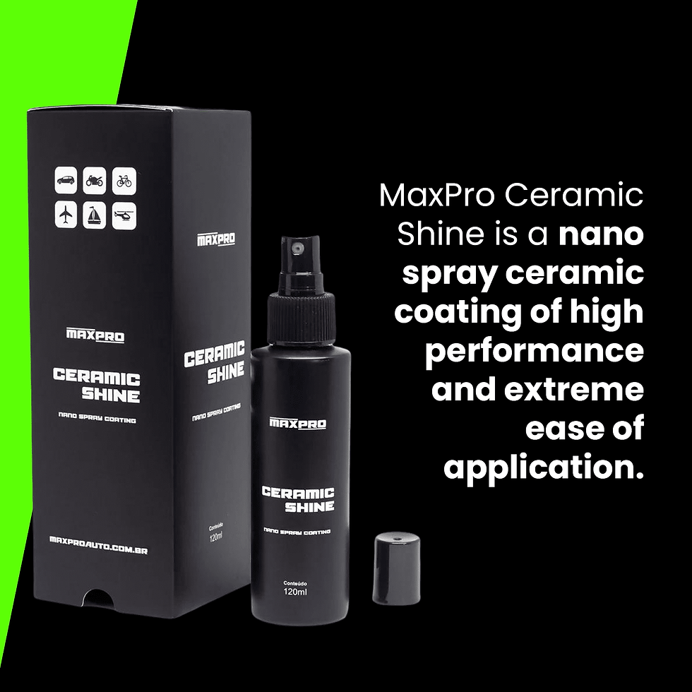 Thumbnail: MaxPro Ceramic Shine: A revolutionary Nano Spray Ceramic Coating engineered..